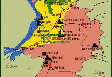 安徽池州东至县旅游景.