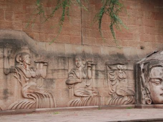 德阳石刻艺术墙