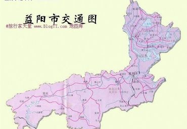 益阳市地图所有镇图片