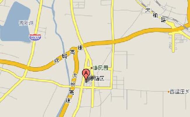 【小店区地图】小店区全图查询_2016中国山西太原小店区电子地图下载