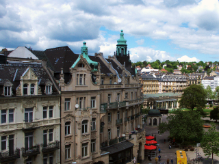 威斯巴登宫殿广场