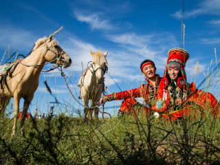 鄂尔多斯大草原