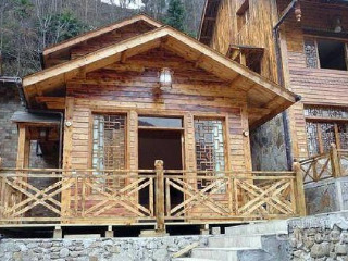 海螺沟木林森村温泉酒店温泉