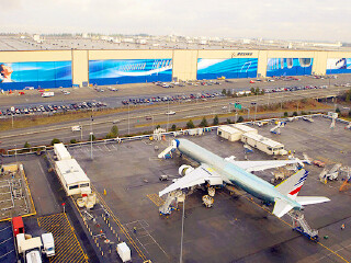 西雅图波音飞机工厂