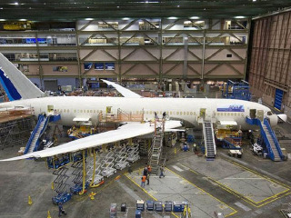 西雅图波音飞机工厂
