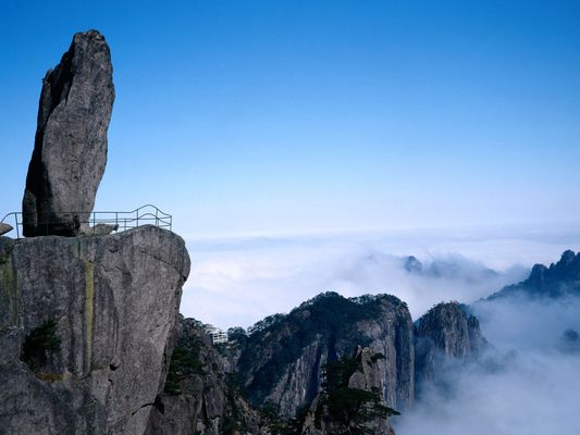 黃山風景圖片