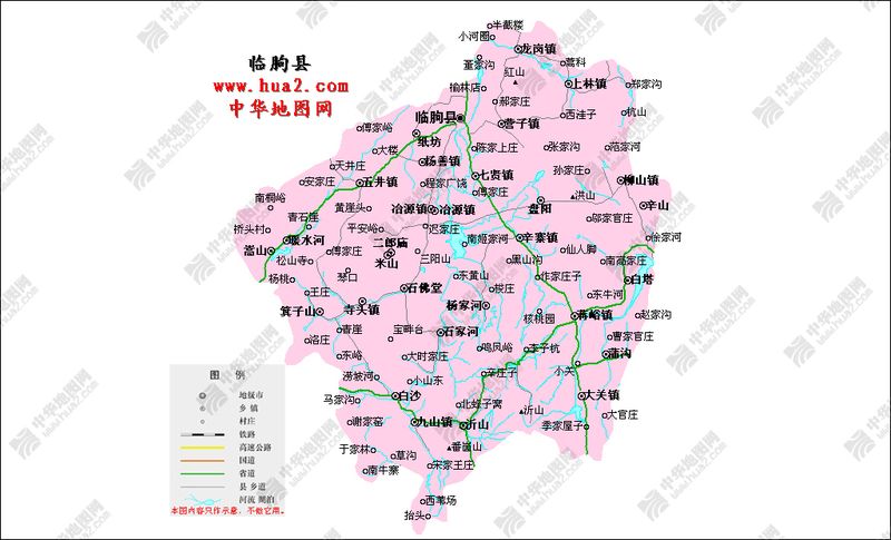 临朐县寺头镇地图图片