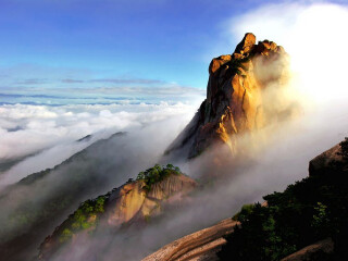 青岛平度天柱山风景区