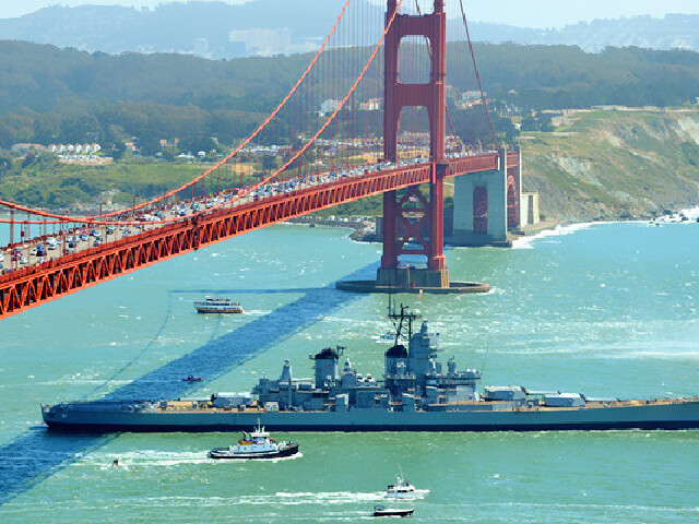 美国洛杉矶爱荷华号战舰(uss iowa)登舰参观门票