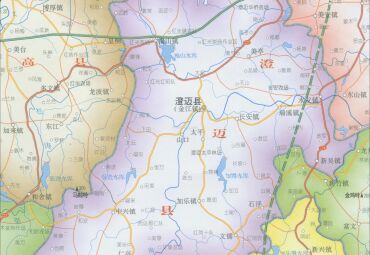 海南省澄迈地图,海南省,海南省版大图_大山谷图库