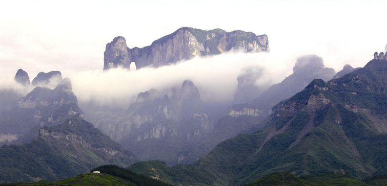 抚顺天门山图片