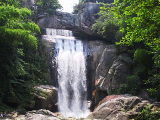 台州天台石梁飞瀑