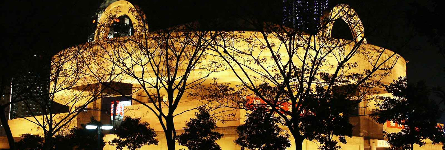 上海博物馆夜景