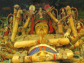 千手千眼菩萨铜造像