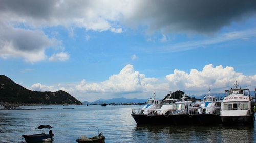 台山上川岛沙堤渔港2日游住碧云天酒店海景房赠自助早餐