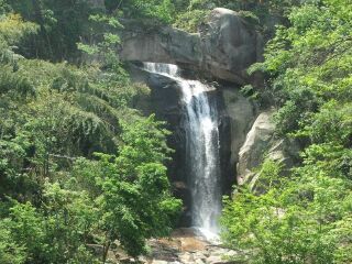 台州天台石梁飞瀑