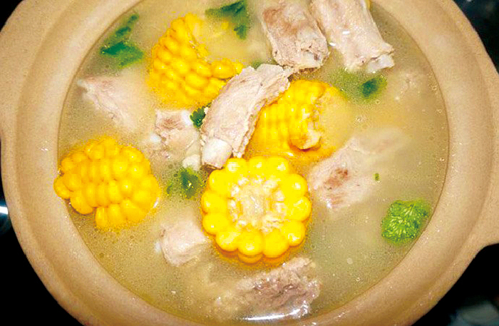 龙骨玉米汤