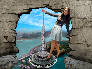 澳门十六浦3D奇幻世界