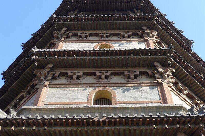 正定古城四名塔之天宁寺凌霄塔