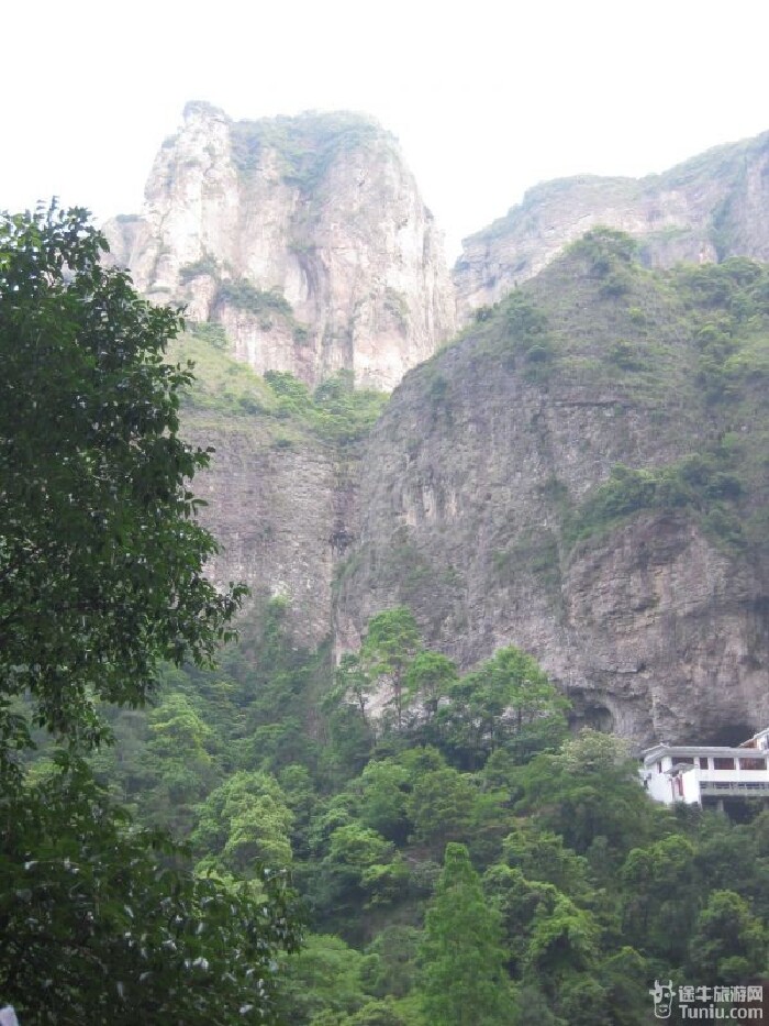 夜幕下的雁荡夫妻峰_雁荡山风景名胜区游记_途牛