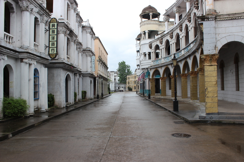 完全看不出来··某剧组在排民国剧第一站是建立最早的广州香港街