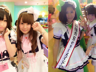 日本东京秋叶原女仆咖啡厅