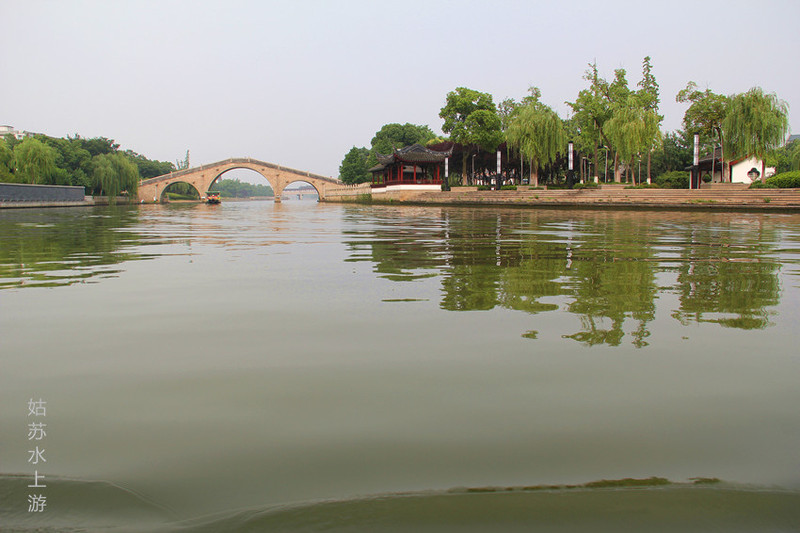 橋中橋,景中景,姑蘇水上游,江南風光好