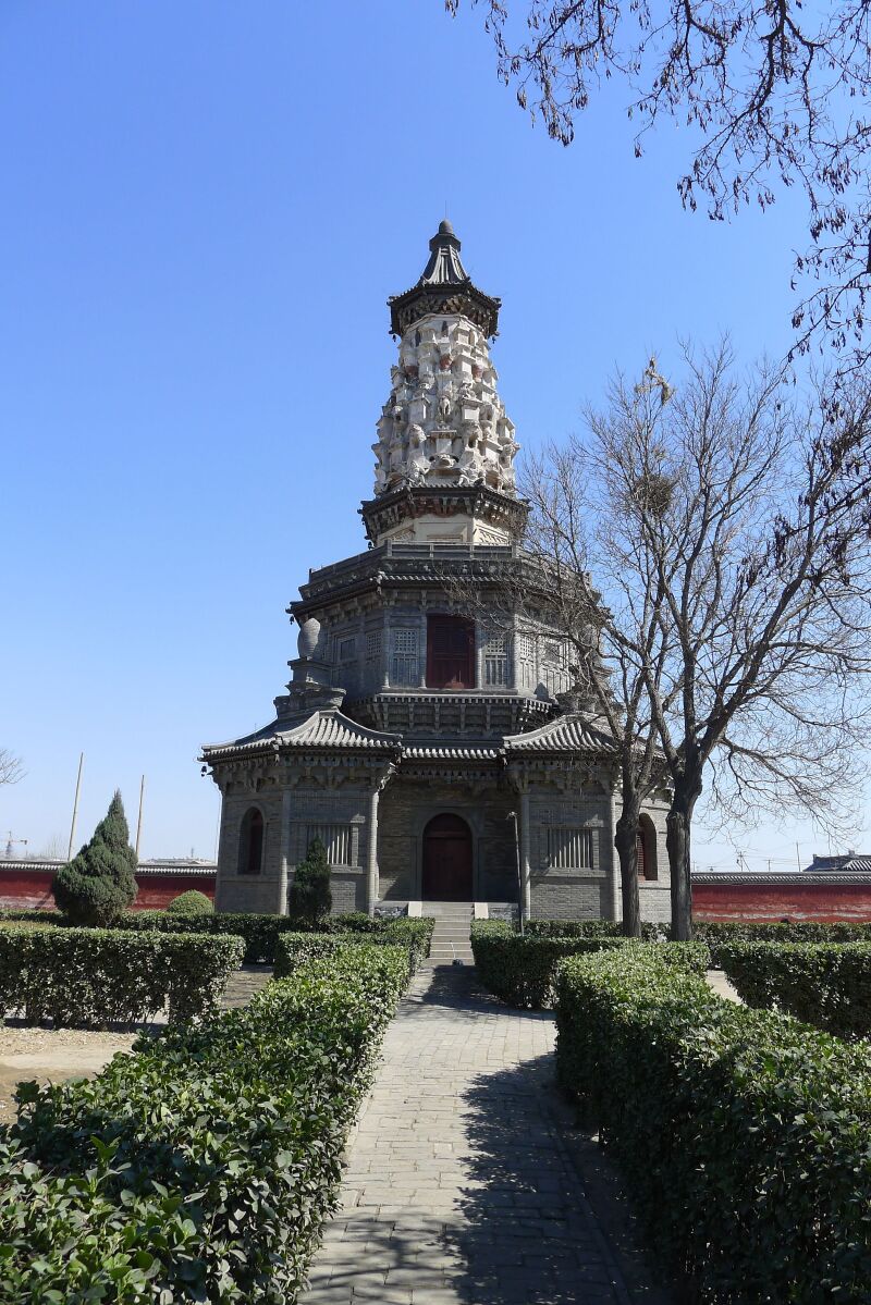 正定古城四名塔之 广慧寺花塔