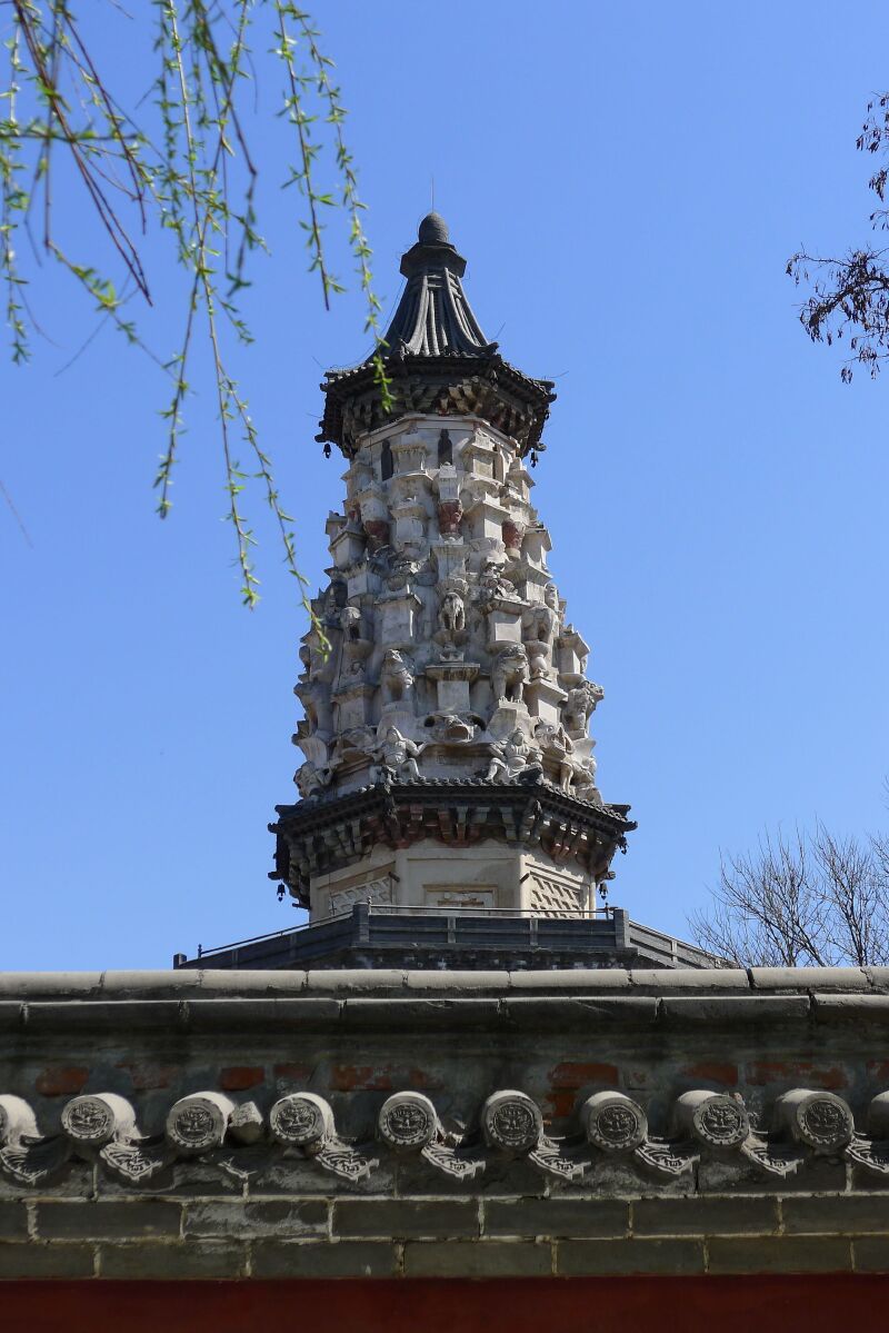 正定古城四名塔之广慧寺花塔