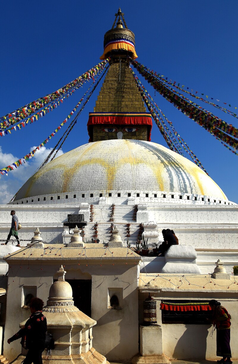 尼泊尔---博达哈大佛塔