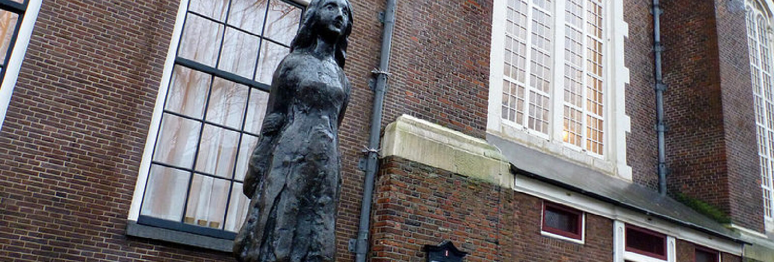 犹太姑娘安妮·弗兰克当年躲藏的密室旧址.