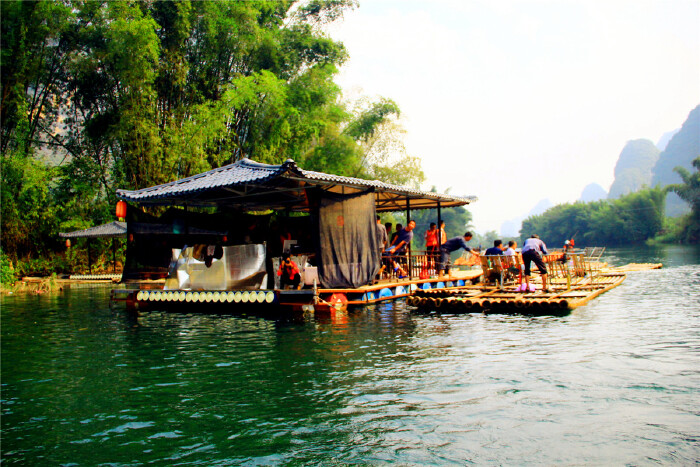 遇龙河竹筏漂流