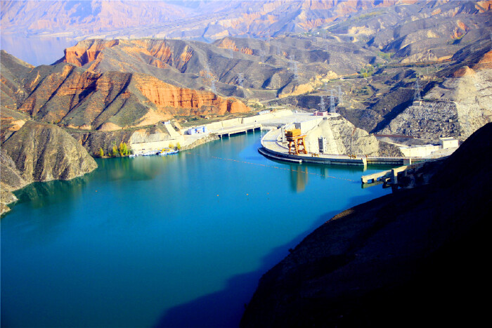 清澈的黄河水【多图】_黄河水库游记_途牛