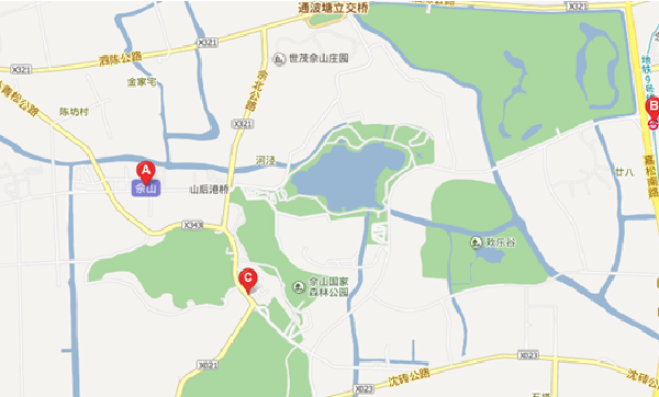 上海市松江区佘山地图_上海市松江区佘山旅游线路_上海市松江区佘山*