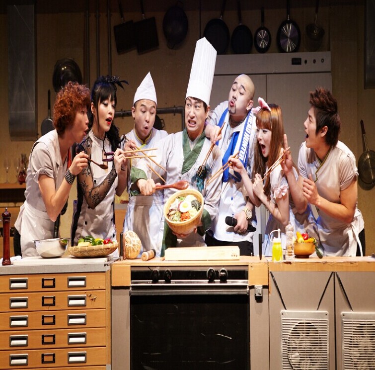 韩国首尔拌饭秀