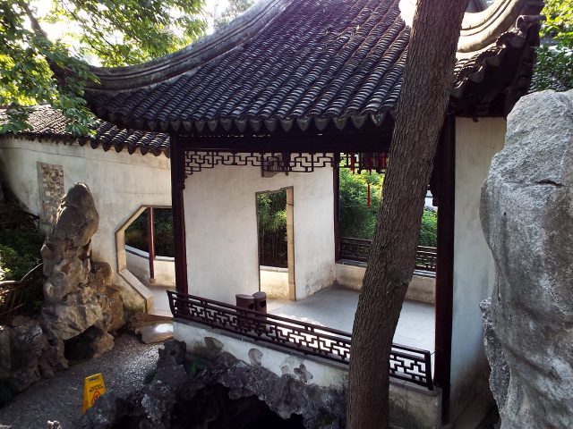 在苏州的名胜古迹中徜徉(狮子林)