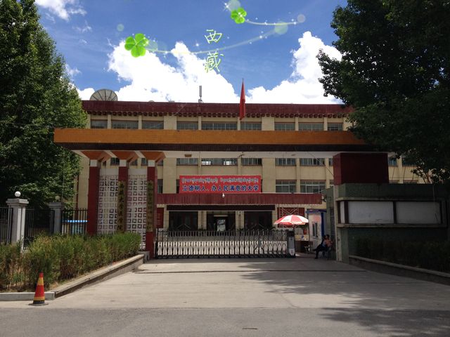 逛了财经学院,可能是暑假,学校里面没什么人,西藏大学不让进,有看门的