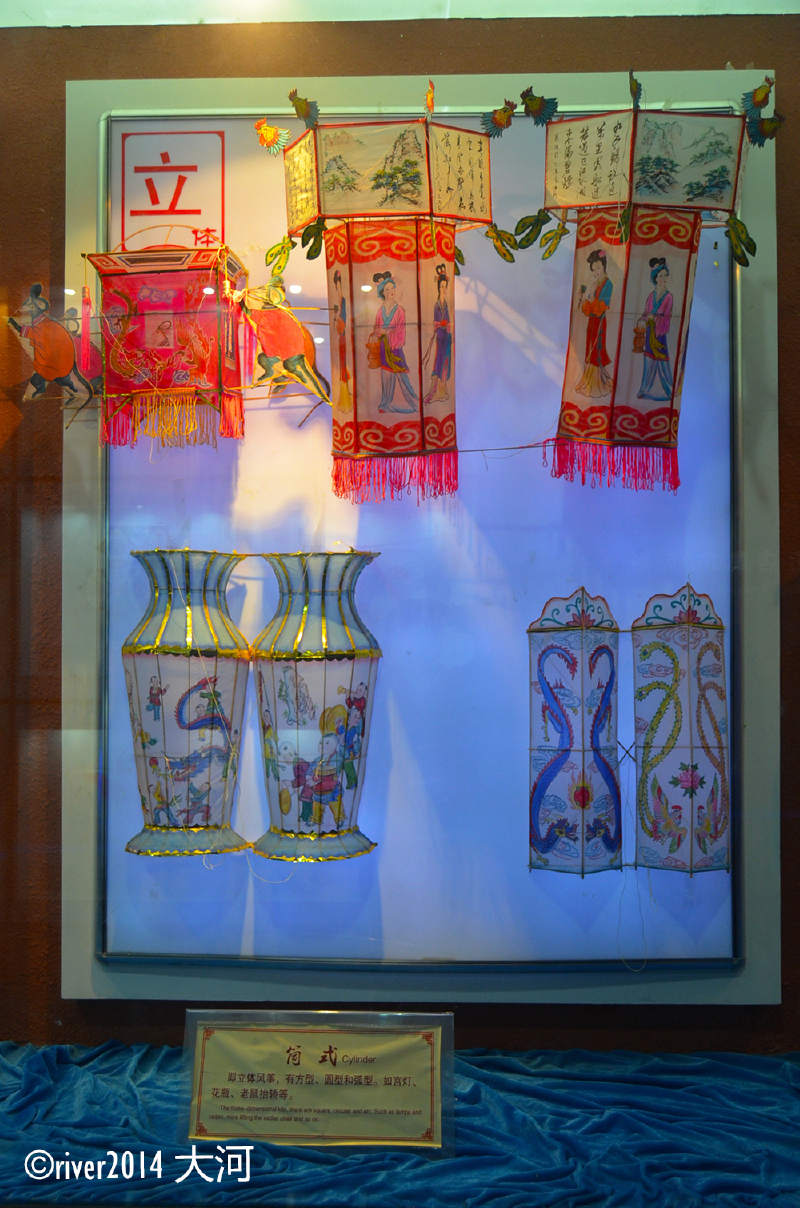 造型各异的风筝都不曾见过,只有在风筝之都