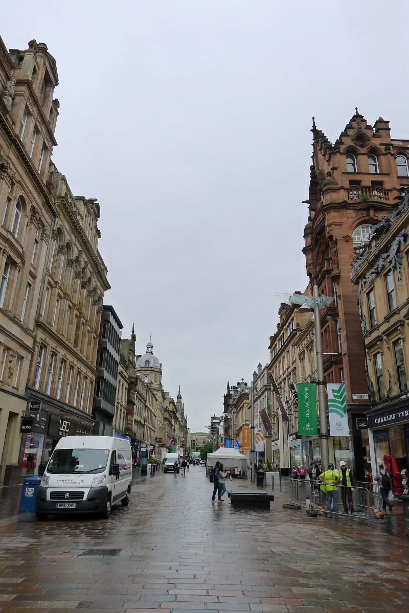 苏格兰最大的城市格拉斯哥二