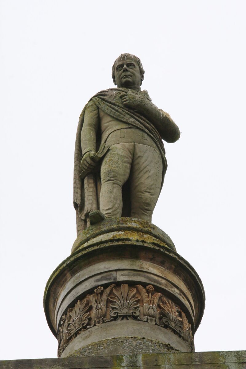 &middot; 斯科特(walter scott)爵士的全身塑像