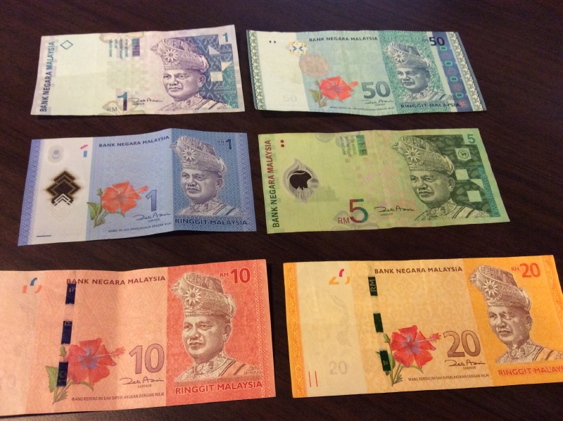  这就是换出来的马币啦