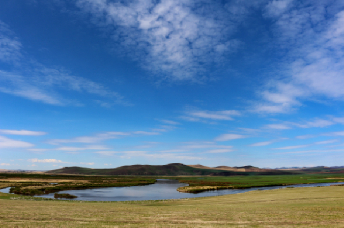 最美的风景在路上呼伦贝尔大草原