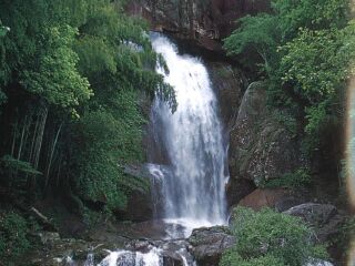 台州天台石梁飞瀑