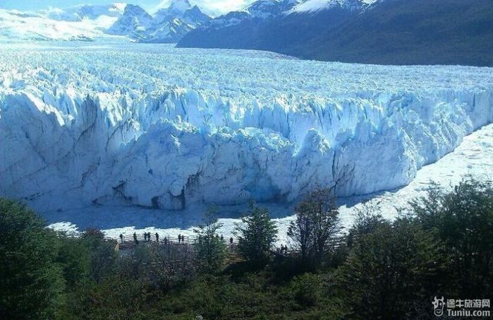 麦哲伦海峡冰川地貌图片