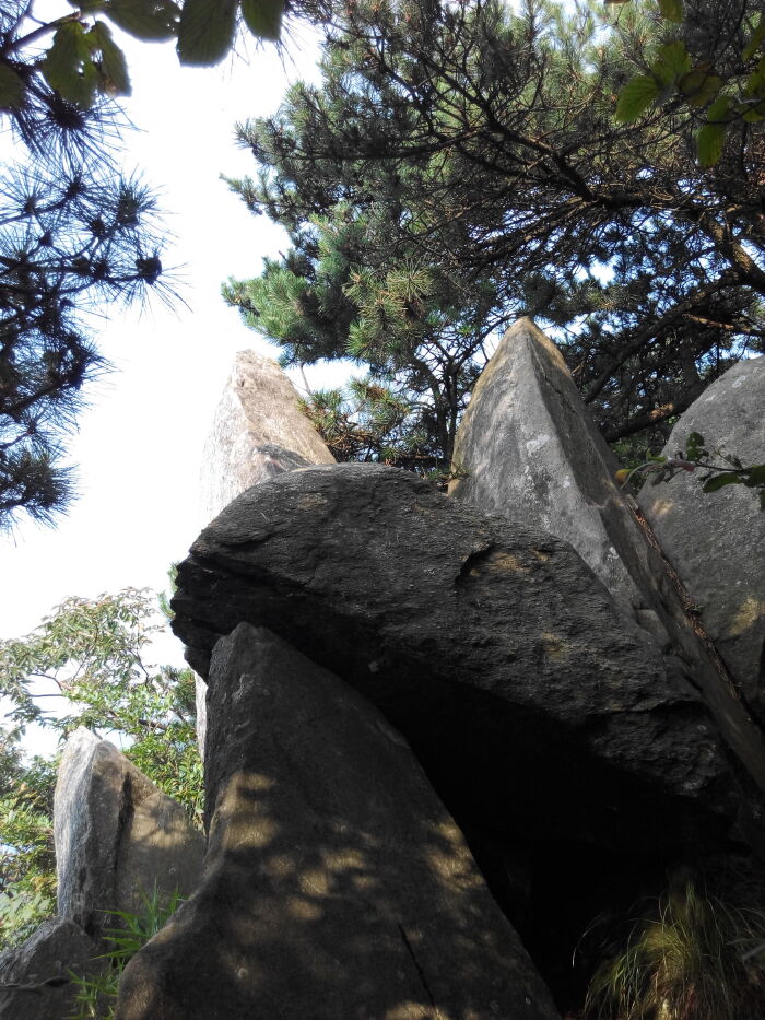 在下面看犁头尖