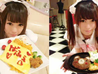 日本东京秋叶原女仆咖啡厅