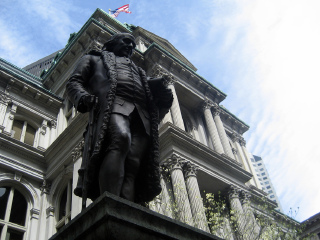 本杰明·富兰克林铜像