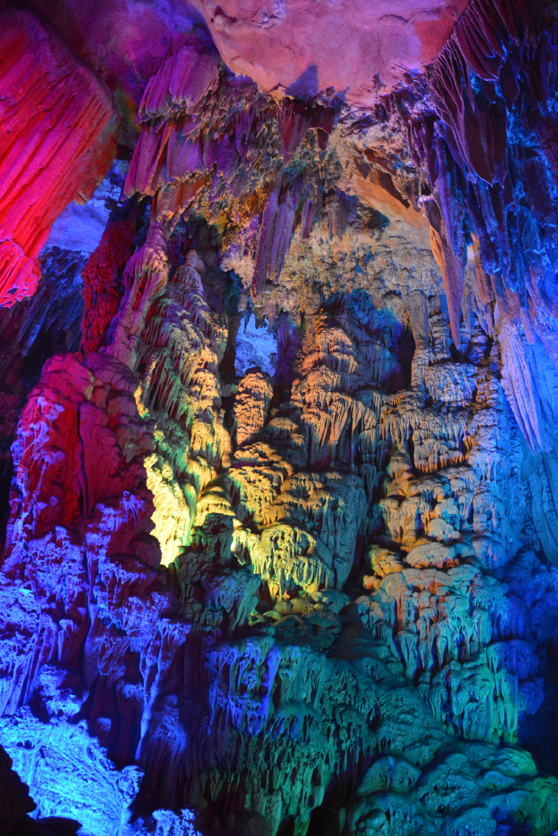 【一个人,21天,畅游闽粤桂⒂】第15天,广西桂林芦笛岩