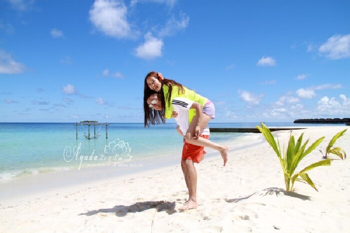 托举高难度动作岛上的一个商店,里面东西不算贵,一些小工艺品什么的