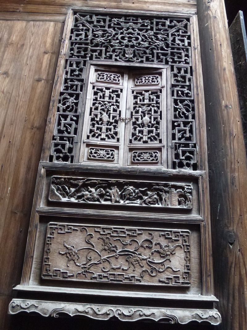 重游西递宏村木雕楼